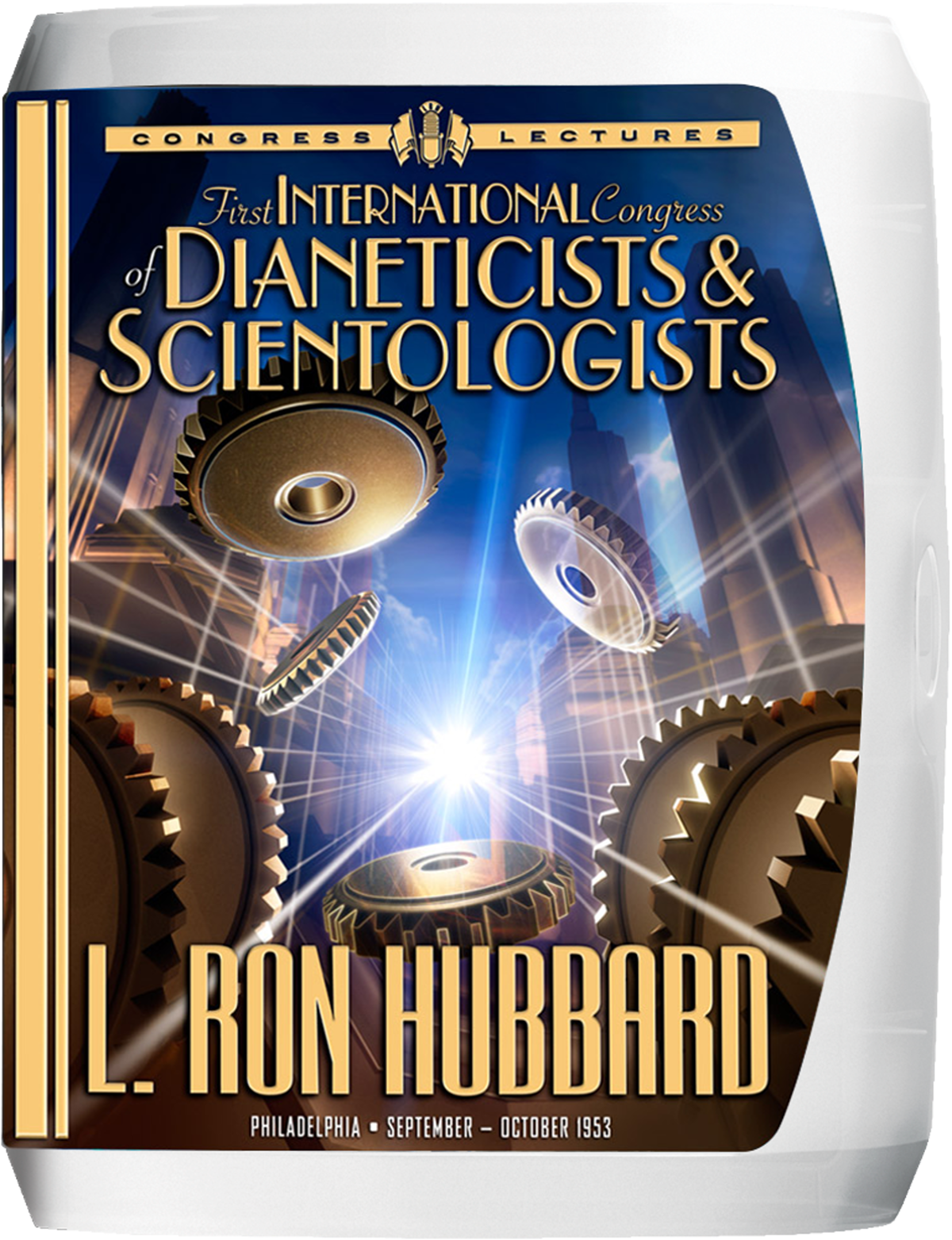 Cover of First International Congress of Dianeticists & Scientologists Extension Course