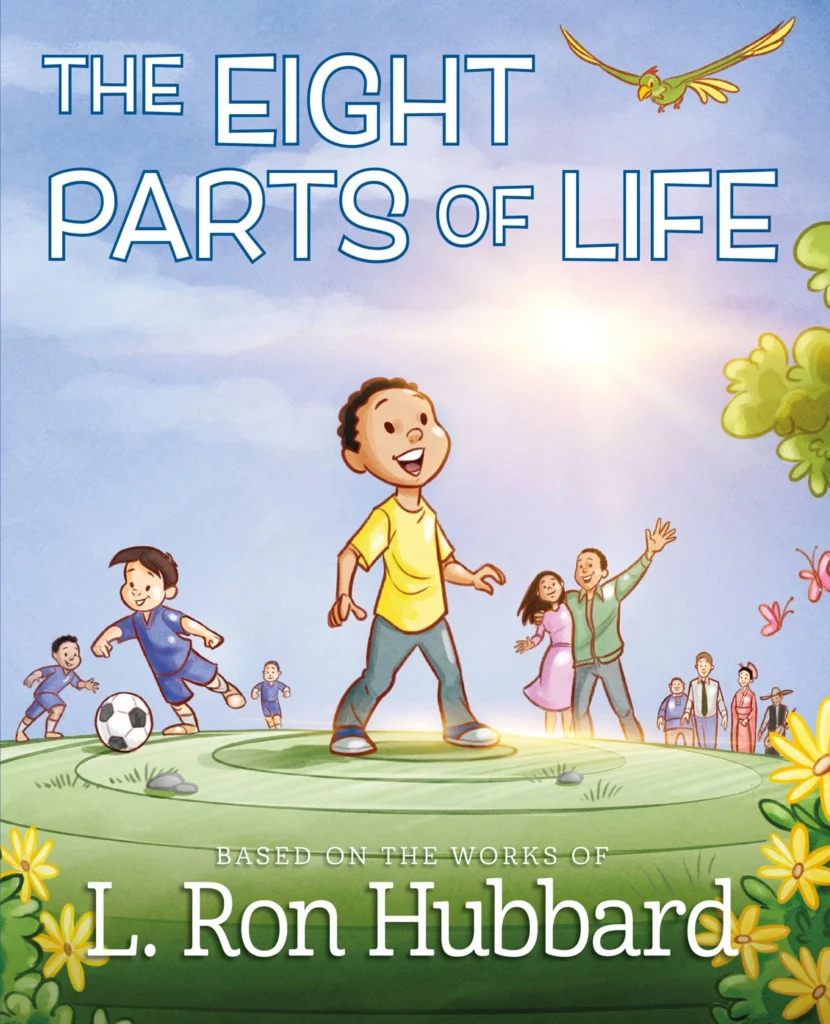 Portada de The Eight Parts of Life