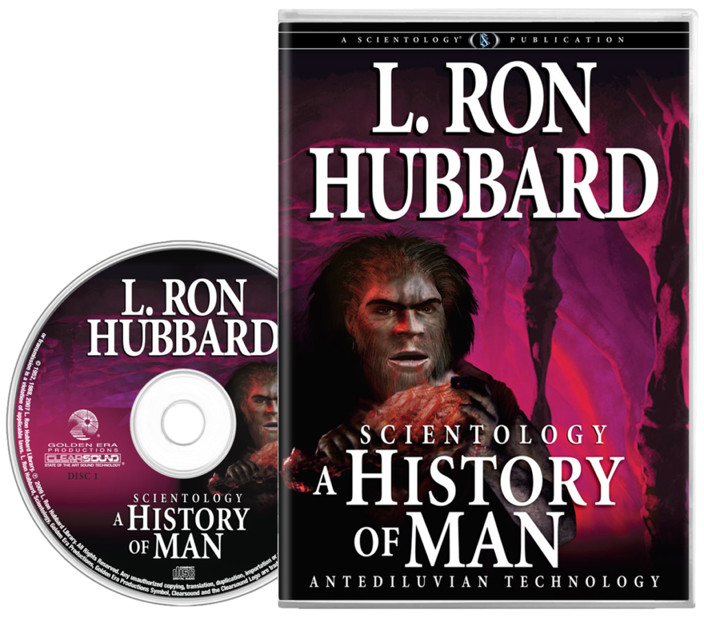 Portada de Scientology: A History of Man