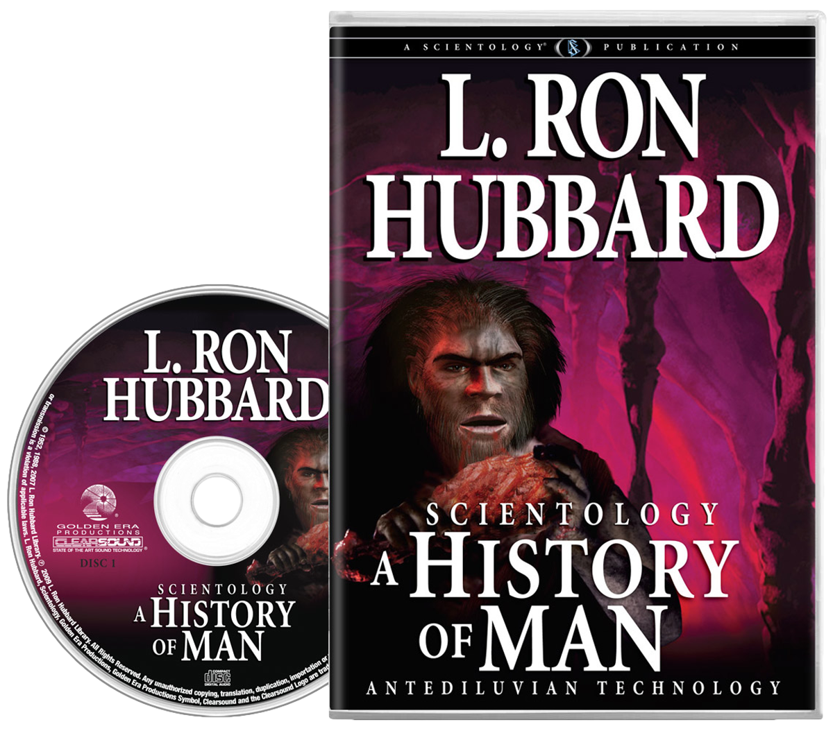 Cover of Scientology: A History of Man